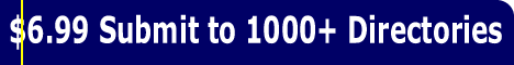 Cheap submit to thousands of directories in minutes - only $6.99