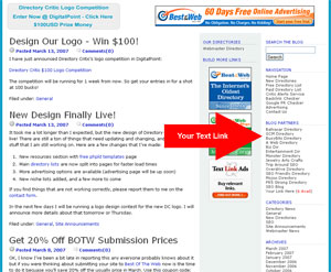 Blogwide text link