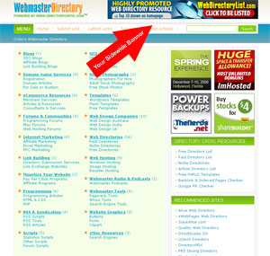 Webmaster Directory 468x60 Banners