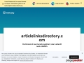 Article Links Directory