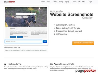 website thumbshot
