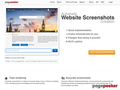 website thumbshot