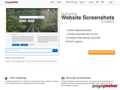 website thumbshot