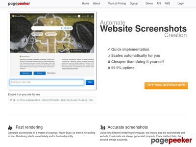 website thumbshot