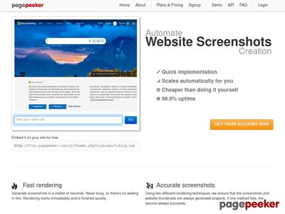 website thumbshot