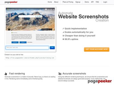 website thumbshot