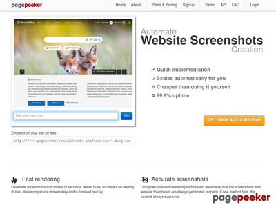 website thumbshot