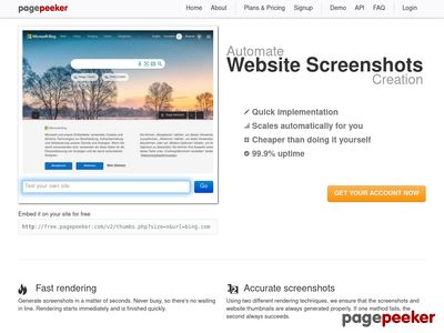 website thumbshot