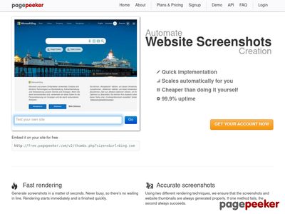 website thumbshot