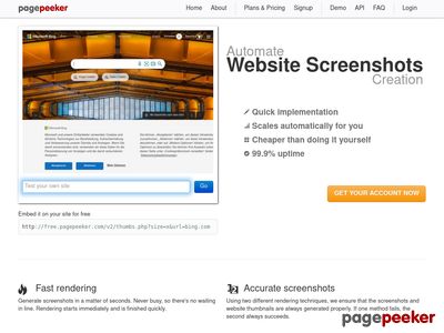 website thumbshot
