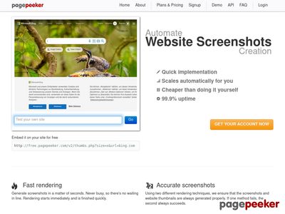 website thumbshot