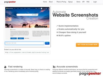 website thumbshot
