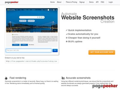 website thumbshot