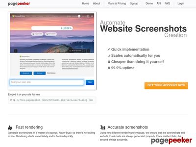 website thumbshot