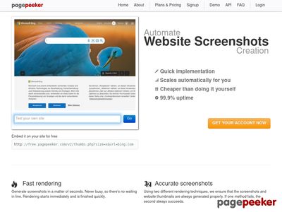 website thumbshot