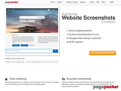 website thumbshot