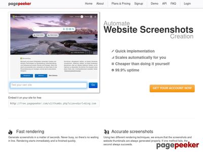 website thumbshot