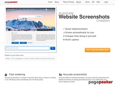 website thumbshot