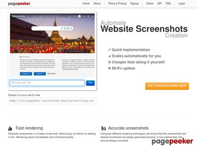 website thumbshot