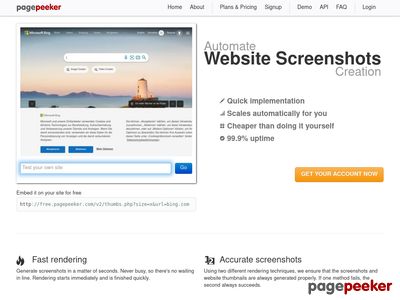 website thumbshot
