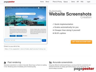 website thumbshot