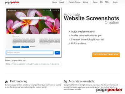 website thumbshot