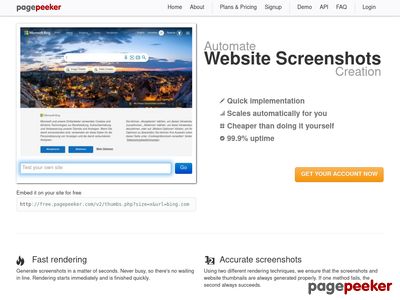 website thumbshot
