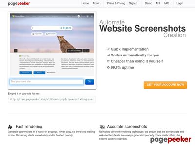 website thumbshot